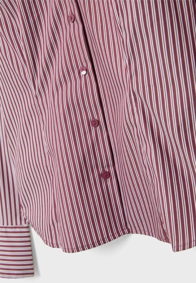 Basics-Hemd mit Streifen, tailliert Basics-Hemd mit Streifen, tailliert