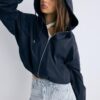 Basics-Kapuzenjacke aus Nylon Basics-Kapuzenjacke aus Nylon