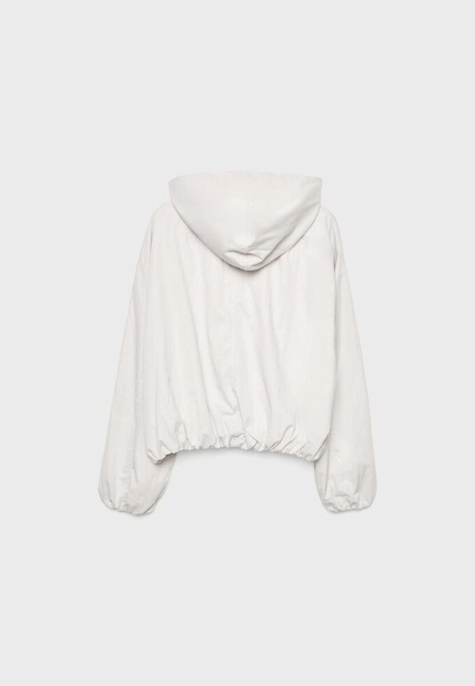 Basics-Kapuzenjacke aus Nylon Basics-Kapuzenjacke aus Nylon