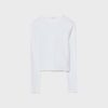 Basics-Langarm-T-Shirt aus Baumwolle