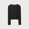 Basics-Langarm-T-Shirt aus Baumwolle