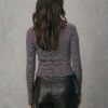 Basics-Langarm-T-Shirt aus Baumwolle mit Streifen