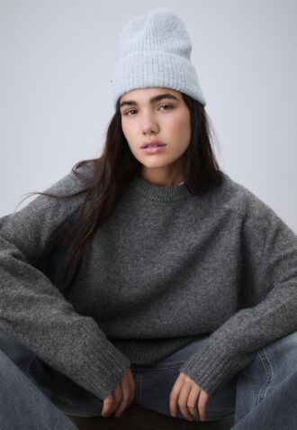 Basics-Pullover aus weichem Strick