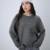 Basics-Pullover aus weichem Strick