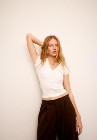 Basics Seamless Polo-T-Shirt