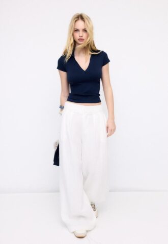Basics Seamless Polo-T-Shirt