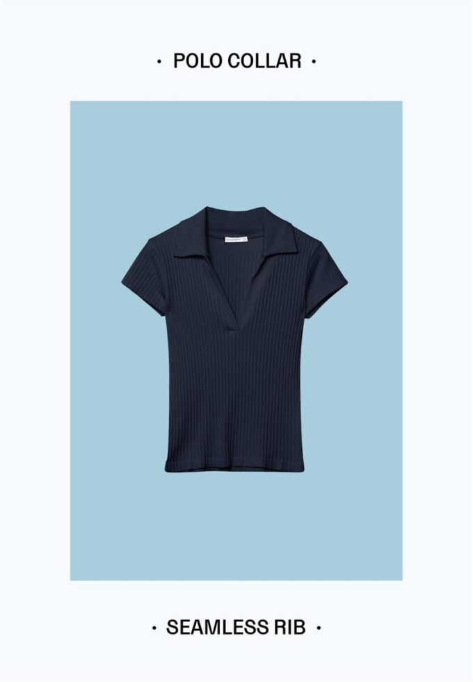 Basics Seamless Polo-T-Shirt Basics Seamless Polo-T-Shirt