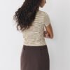 Basics Slim Fit gestreiftes T-Shirt Basics Slim Fit gestreiftes T-Shirt