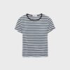 Basics Slim Fit gestreiftes T-Shirt Basics Slim Fit gestreiftes T-Shirt