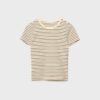 Basics Slim Fit gestreiftes T-Shirt Basics Slim Fit gestreiftes T-Shirt