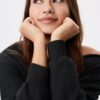 Basics-Sweatshirt mit schulterfreiem Ausschnitt Basics-Sweatshirt mit schulterfreiem Ausschnitt
