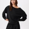 Basics-Sweatshirt mit schulterfreiem Ausschnitt Basics-Sweatshirt mit schulterfreiem Ausschnitt