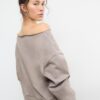 Basics-Sweatshirt mit schulterfreiem Ausschnitt Basics-Sweatshirt mit schulterfreiem Ausschnitt