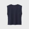 Basics-T-Shirt mit gepolsterten Schultern Basics-T-Shirt mit gepolsterten Schultern