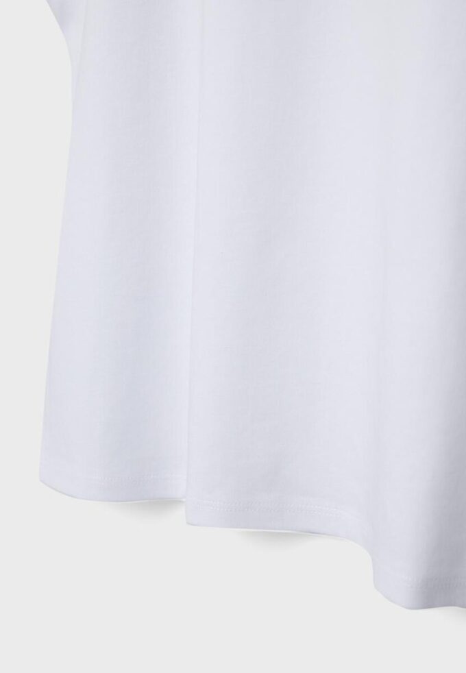 Basics-T-Shirt mit gepolsterten Schultern Basics-T-Shirt mit gepolsterten Schultern