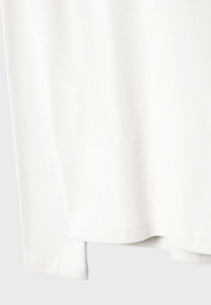 Basics T-Shirt mit hohem Kragen Basics T-Shirt mit hohem Kragen