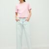 Basics-T-Shirt mit normaler Passform und schwerem Stoff Basics-T-Shirt mit normaler Passform und schwerem Stoff