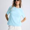 Basics-T-Shirt mit normaler Passform und schwerem Stoff Basics-T-Shirt mit normaler Passform und schwerem Stoff