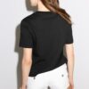 Basics-T-Shirt mit normaler Passform und schwerem Stoff Basics-T-Shirt mit normaler Passform und schwerem Stoff