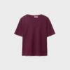 Basics-T-Shirt mit normaler Passform und schwerem Stoff Basics-T-Shirt mit normaler Passform und schwerem Stoff