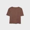 Basics-T-Shirt mit normaler Passform und schwerem Stoff Basics-T-Shirt mit normaler Passform und schwerem Stoff
