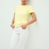Basics-T-Shirt mit normaler Passform und Soft Touch-Gefühl