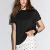 Basics-T-Shirt mit normaler Passform und Soft Touch-Gefühl