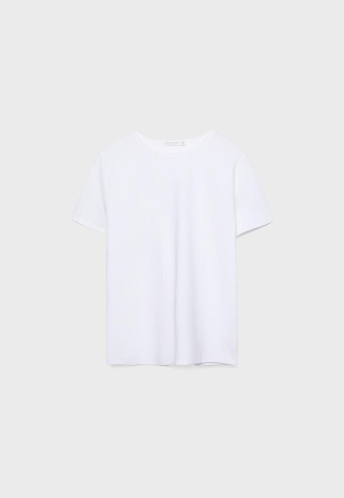 Basics-T-Shirt mit normaler Passform und Soft Touch-Gefühl Basics-T-Shirt mit normaler Passform und Soft Touch-Gefühl