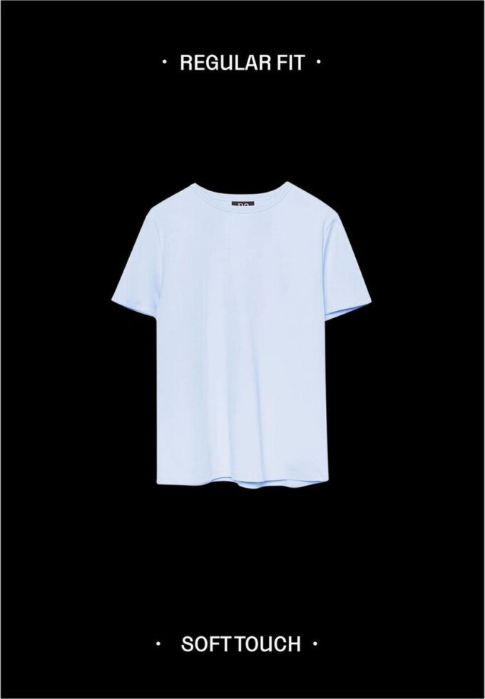 Basics-T-Shirt mit normaler Passform und Soft Touch-Gefühl Basics-T-Shirt mit normaler Passform und Soft Touch-Gefühl