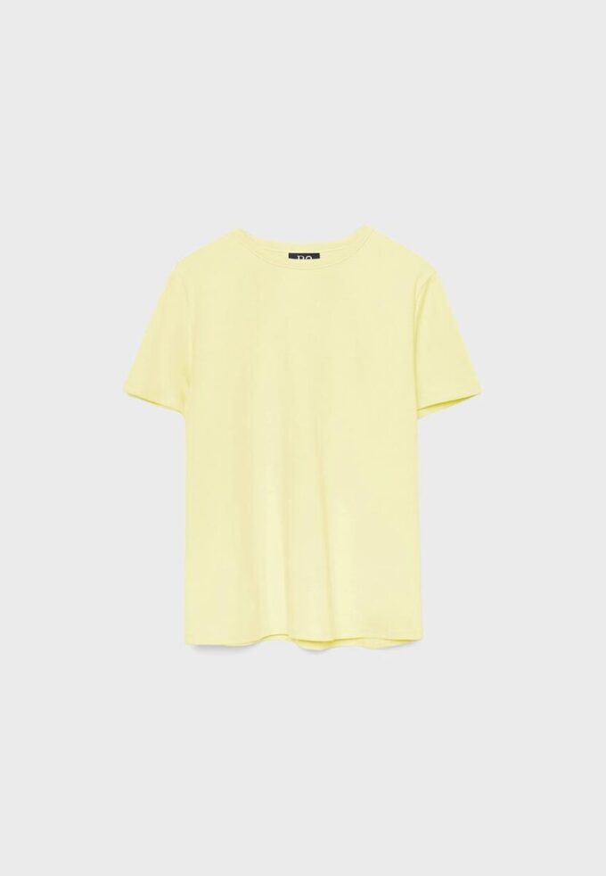 Basics-T-Shirt mit normaler Passform und Soft Touch-Gefühl