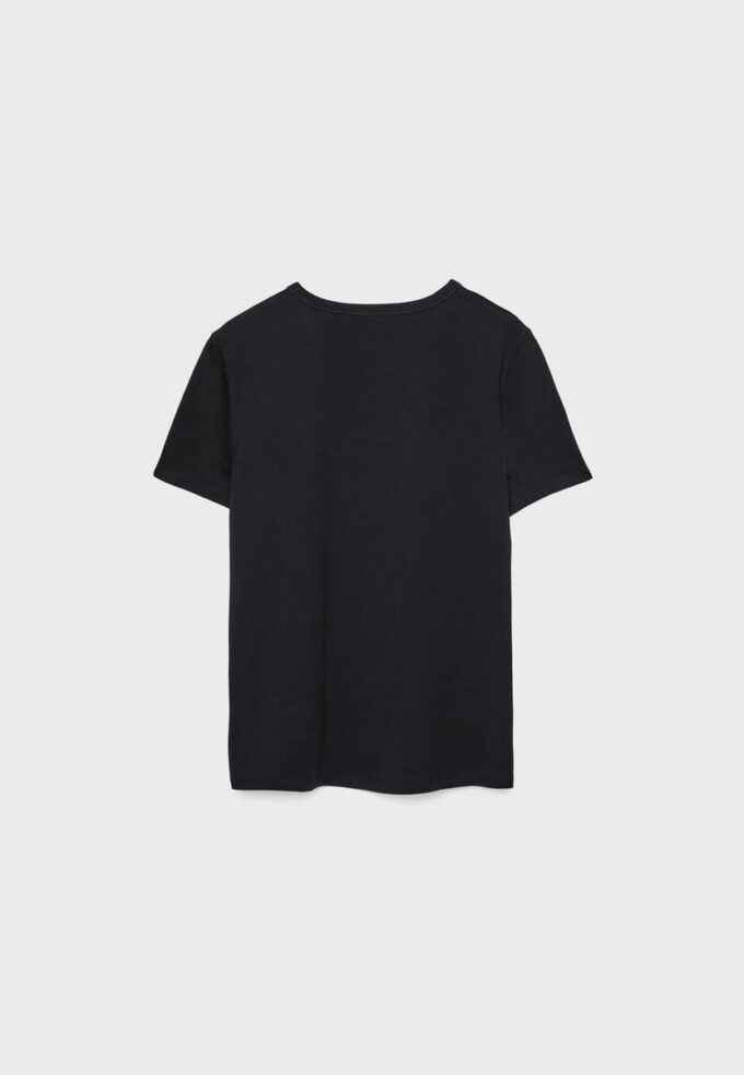 Basics-T-Shirt mit normaler Passform und Soft Touch-Gefühl