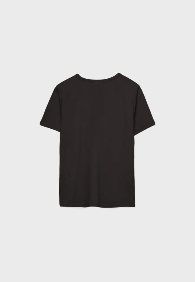 Basics-T-Shirt mit normaler Passform und Soft Touch-Gefühl