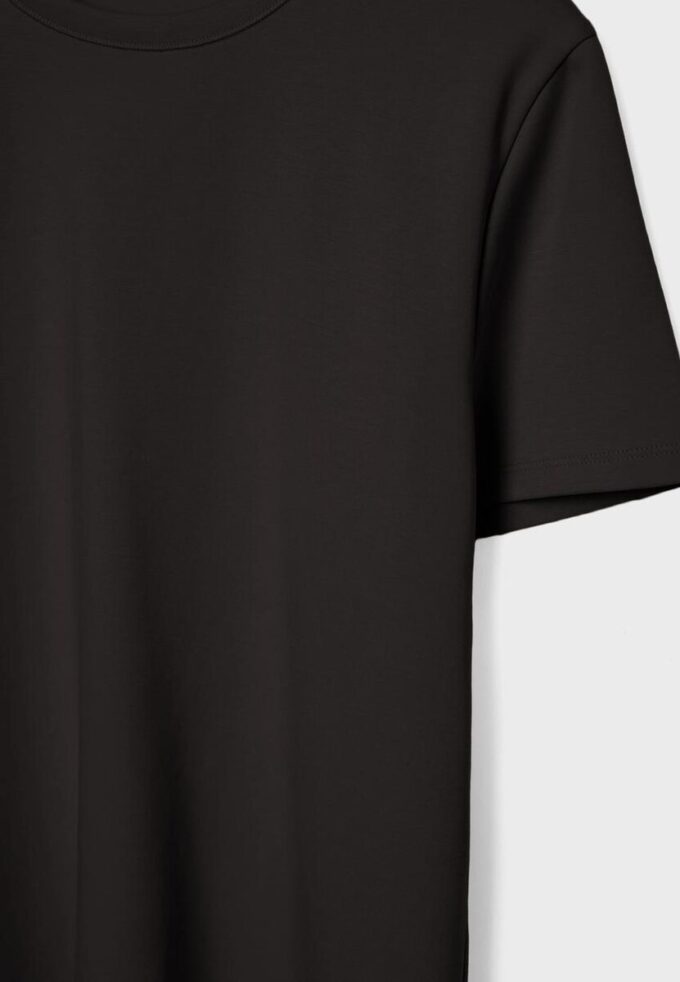 Basics-T-Shirt mit normaler Passform und Soft Touch-Gefühl