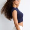 Basics tailliertes Crop-T-Shirt Basics tailliertes Crop-T-Shirt
