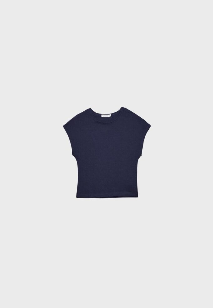 Basics tailliertes Crop-T-Shirt Basics tailliertes Crop-T-Shirt