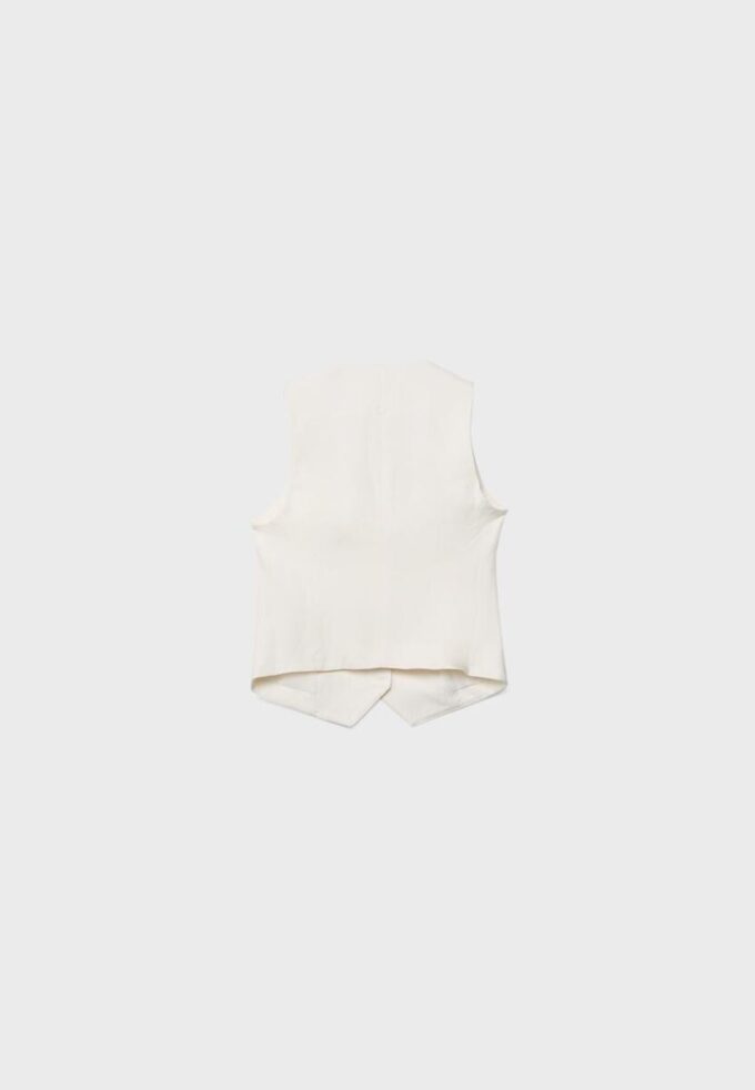 Basics-Weste aus Leinenmischung Basics-Weste aus Leinenmischung
