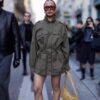 Baumwollparka mit Taschen Baumwollparka mit Taschen
