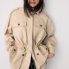 Baumwollparka mit Taschen Baumwollparka mit Taschen