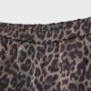Bedruckte, fließende Satin-Hose