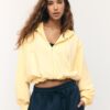 Bedrucktes Bomber-Sweatshirt mit Kapuze Bedrucktes Bomber-Sweatshirt mit Kapuze