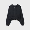 Bedrucktes Bomber-Sweatshirt mit Kapuze Bedrucktes Bomber-Sweatshirt mit Kapuze