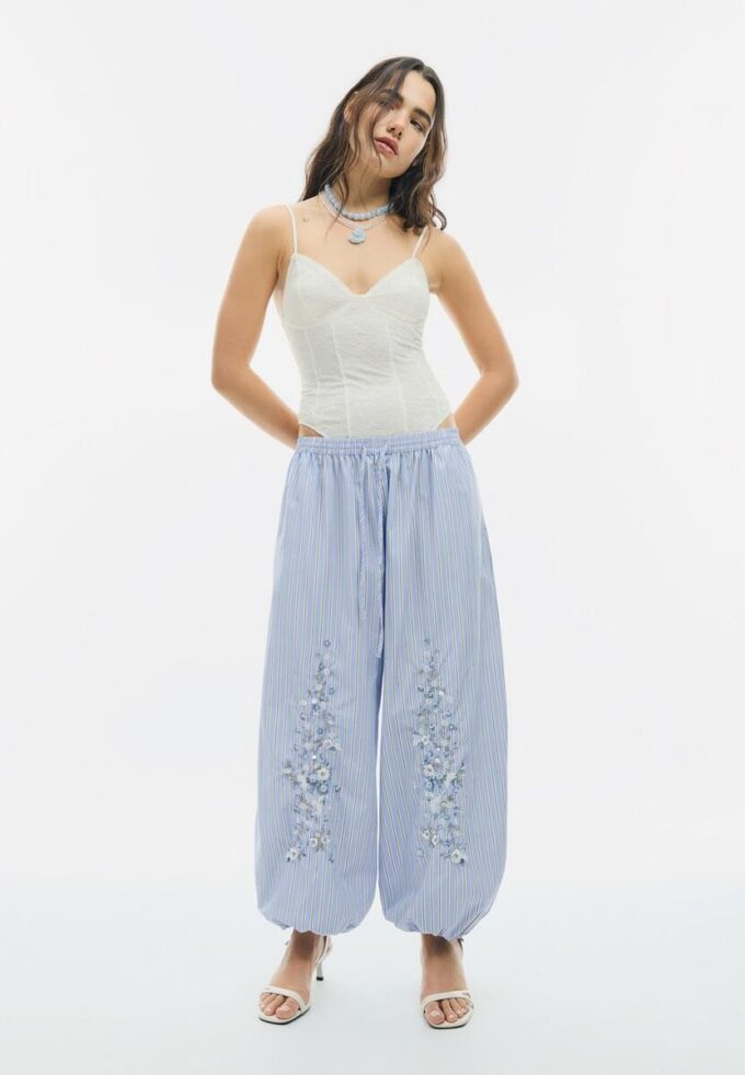 Bestickte Ballonhose Bestickte Ballonhose