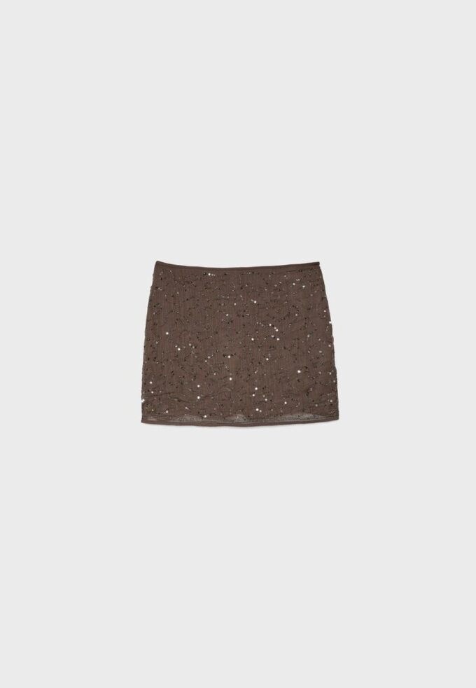 Bestickter Mini-Skort Bestickter Mini-Skort