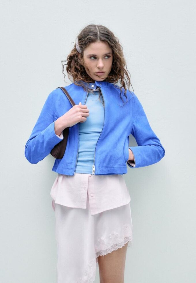 Bikerjacke aus 100 % Leder Bikerjacke aus 100 % Leder