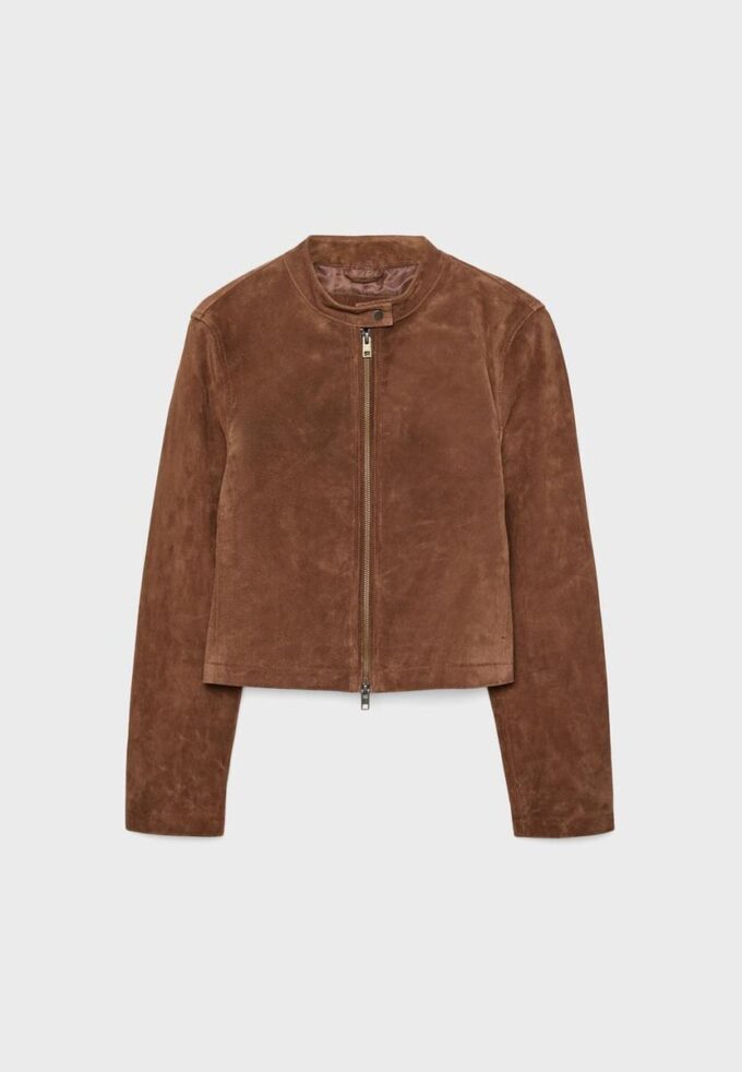 Bikerjacke aus 100 % Leder Bikerjacke aus 100 % Leder