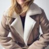 Bikerjacke aus Kunstwildleder Bikerjacke aus Kunstwildleder