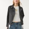 Bikerjacke in Lederoptik Bikerjacke in Lederoptik
