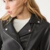 Bikerjacke in Lederoptik Bikerjacke in Lederoptik