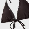 Bikini-Oberteil im Dreieck-Schnitt mit Nieten Bikini-Oberteil im Dreieck-Schnitt mit Nieten