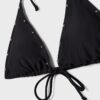 Bikini-Oberteil im Dreieck-Schnitt mit Nieten Bikini-Oberteil im Dreieck-Schnitt mit Nieten